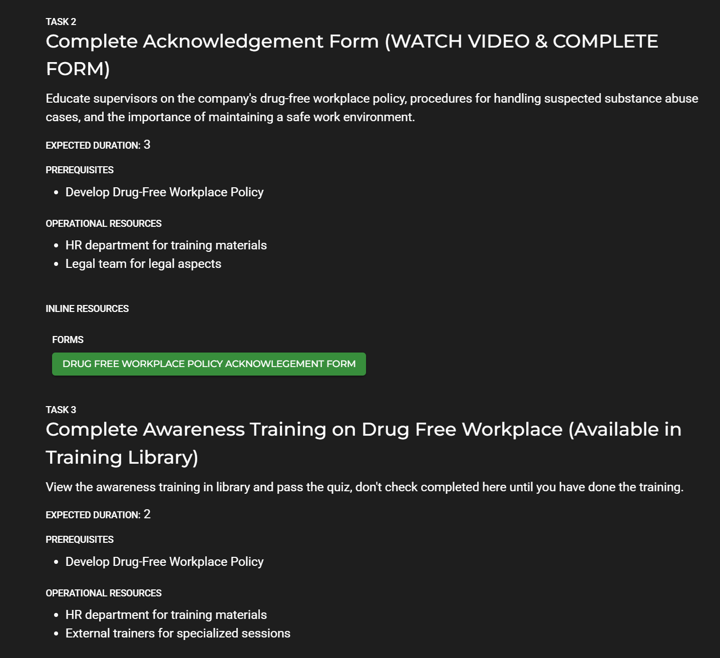 Safety Planner Example